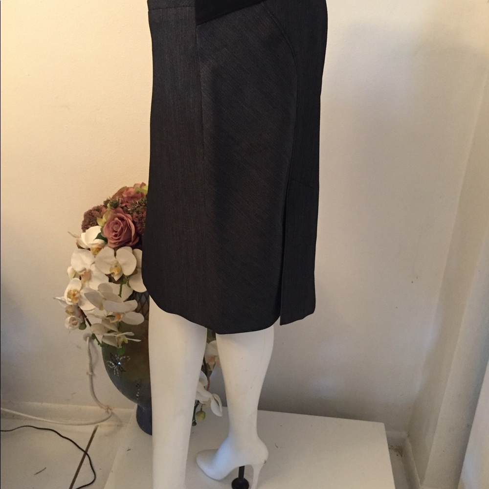Bebe Mixed Media Pencil Skirt - Picture 5 of 8